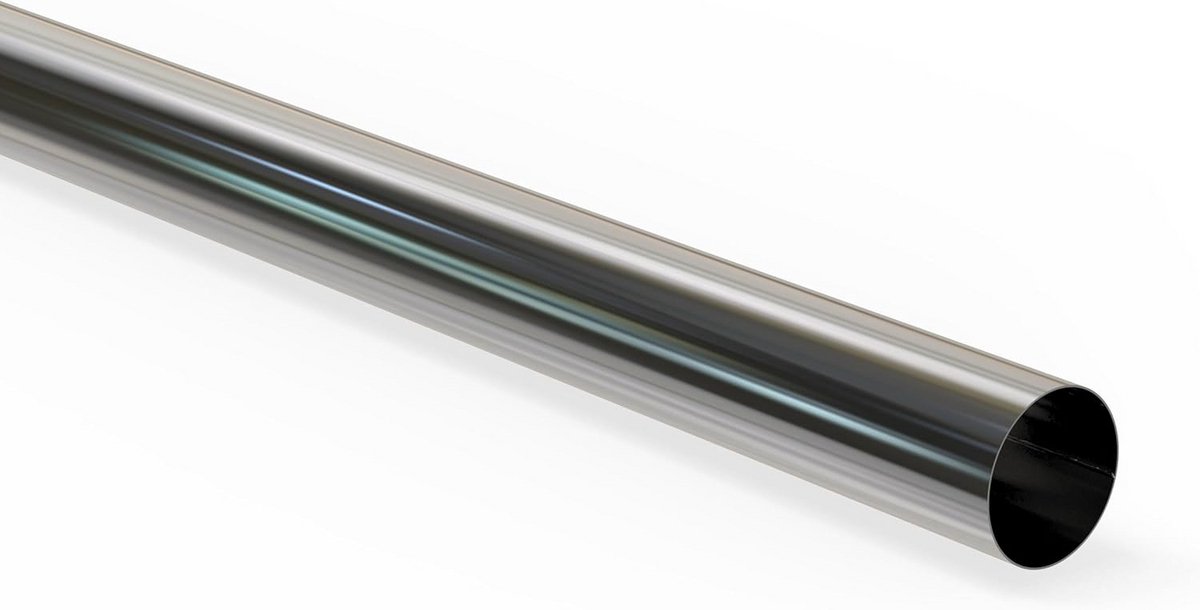 Universele Uitlaatpijp 100 cm - Diameter 70 mm voor Auto en Vrachtwagen