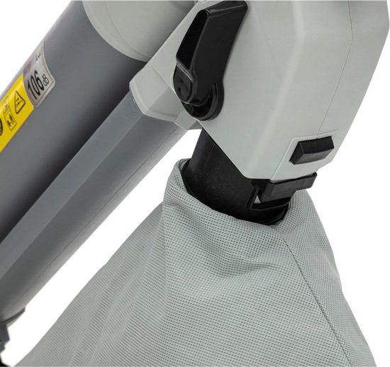 NBAP® Bladzuiger met Opvangzak - Bladblazers met Accu - 3000W- Grijs van Merkloos	 — afbeelding 2