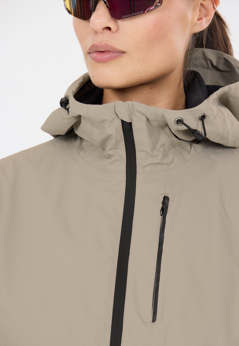 ENDURANCE Fahrradjacke Seren Taupe