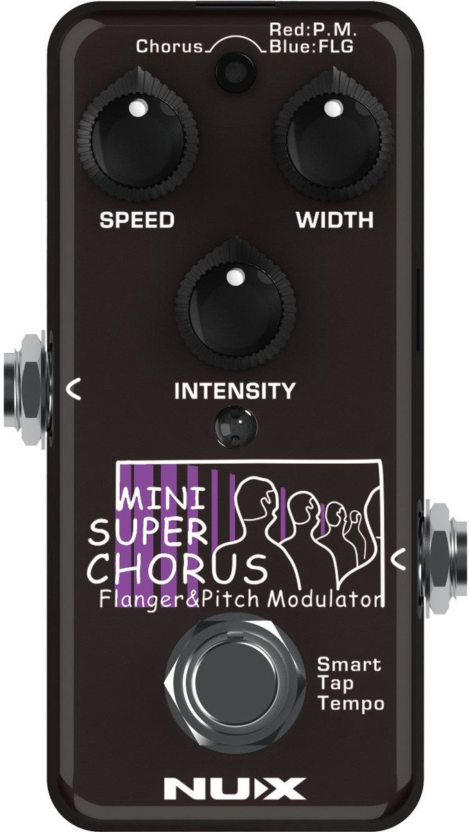 NUX NCH-5 Mini SCF Chorus Flanger & Pitch Modulation effectpedaal