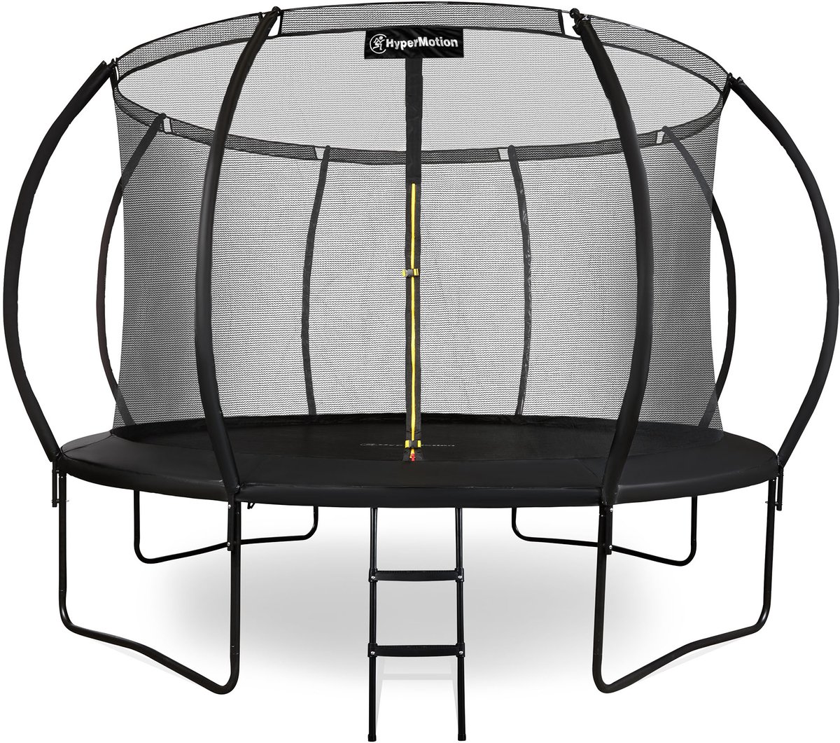 HyperMotion Kindertuintrampoline 3+, trampoline met ladder en binnennet voor huis en tuin, kinderspeelplaats, kindertrampoline, dubbele poten, 366 cm, 12 ft — afbeelding 20