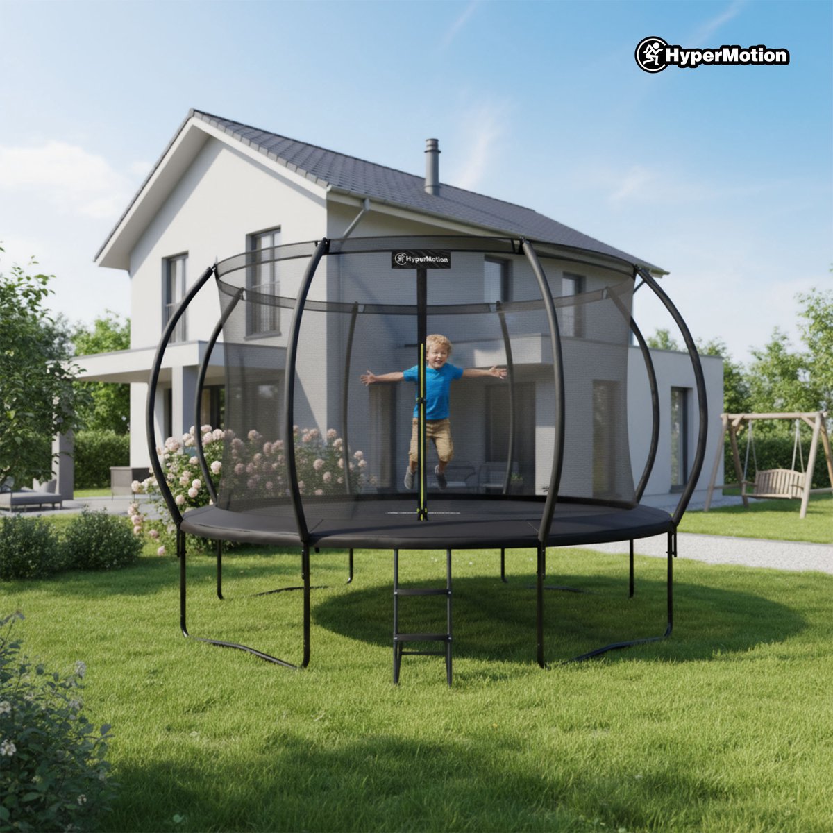 XXXL Tuin Trampoline HyperMotion - 430cm met Net — afbeelding 2