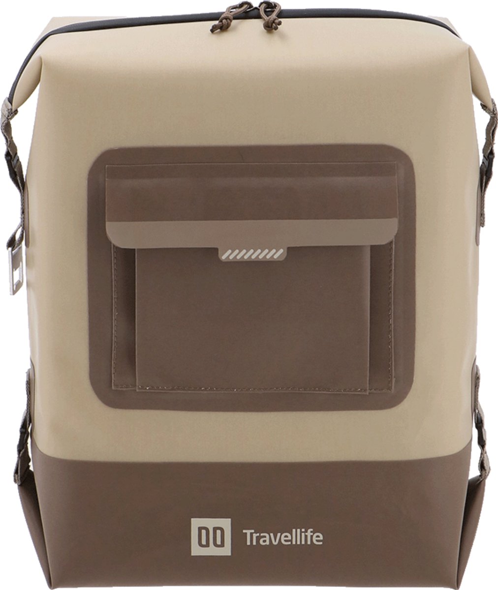Travellife Freja Koelrugtas 20L Beige - UV- en waterdichte stof - Houdt 6 uur lang koel - Compact opvouwbaar