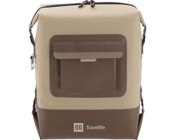 Travellife Freja Koelrugtas 20L Beige - UV- en waterdichte stof - Houdt 6 uur lang koel - Compact opvouwbaar