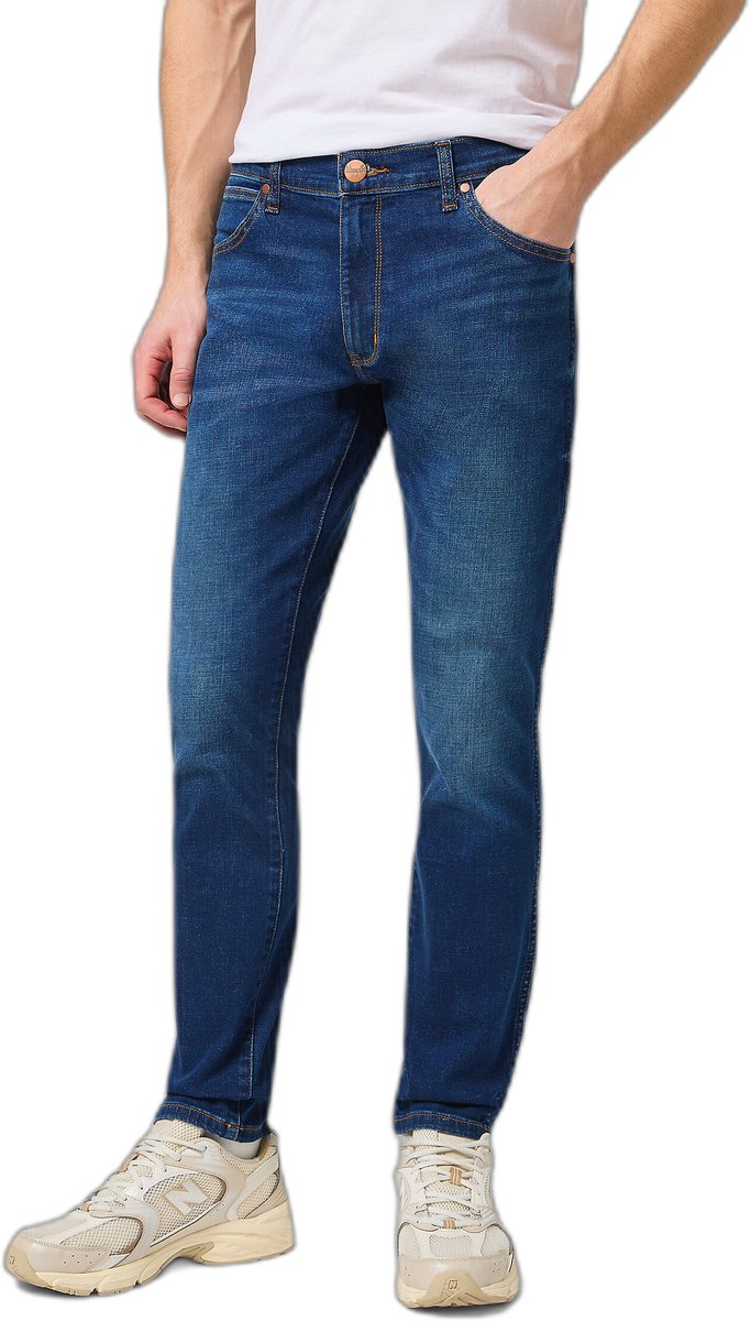 Herenjeans Wrangler LARSTON Blauw