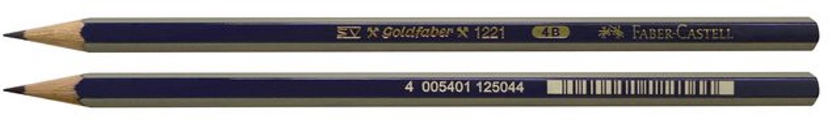 Faber-Castell grafietpotlood - Goldfaber - hardheid 4B - FC-112504