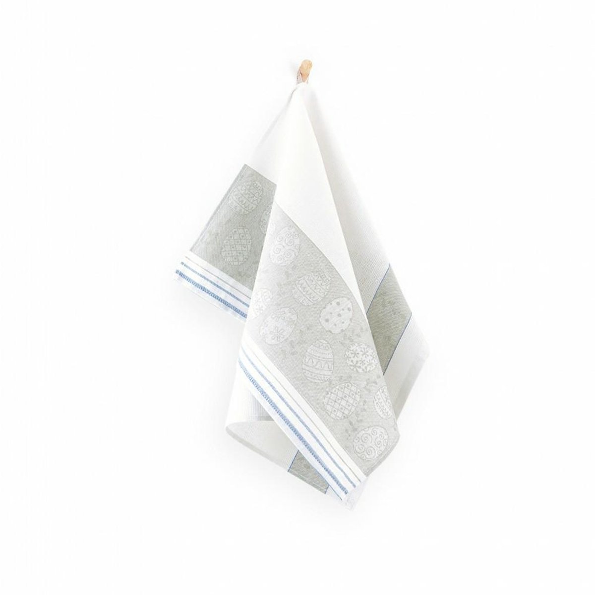 Zwoltex Pascha - Keukenhanddoek - 50x70 cm - Blauw - 100% Katoen