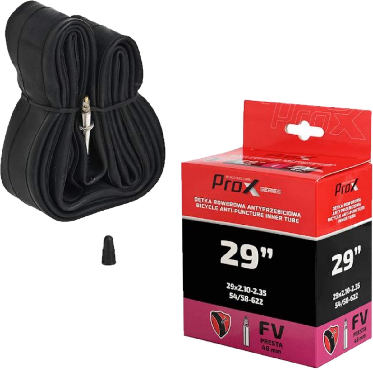 ProX Self Sealing Series - Binnenband Anti-lek - 29 x 2.10/2.35 - Frans Ventiel (FV) 48 mm