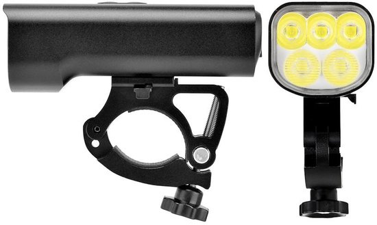 Koplamp Fietsverlichting ProX 2400 Lumen - Powerbank - LED - USB Oplaadbaar — afbeelding 2
