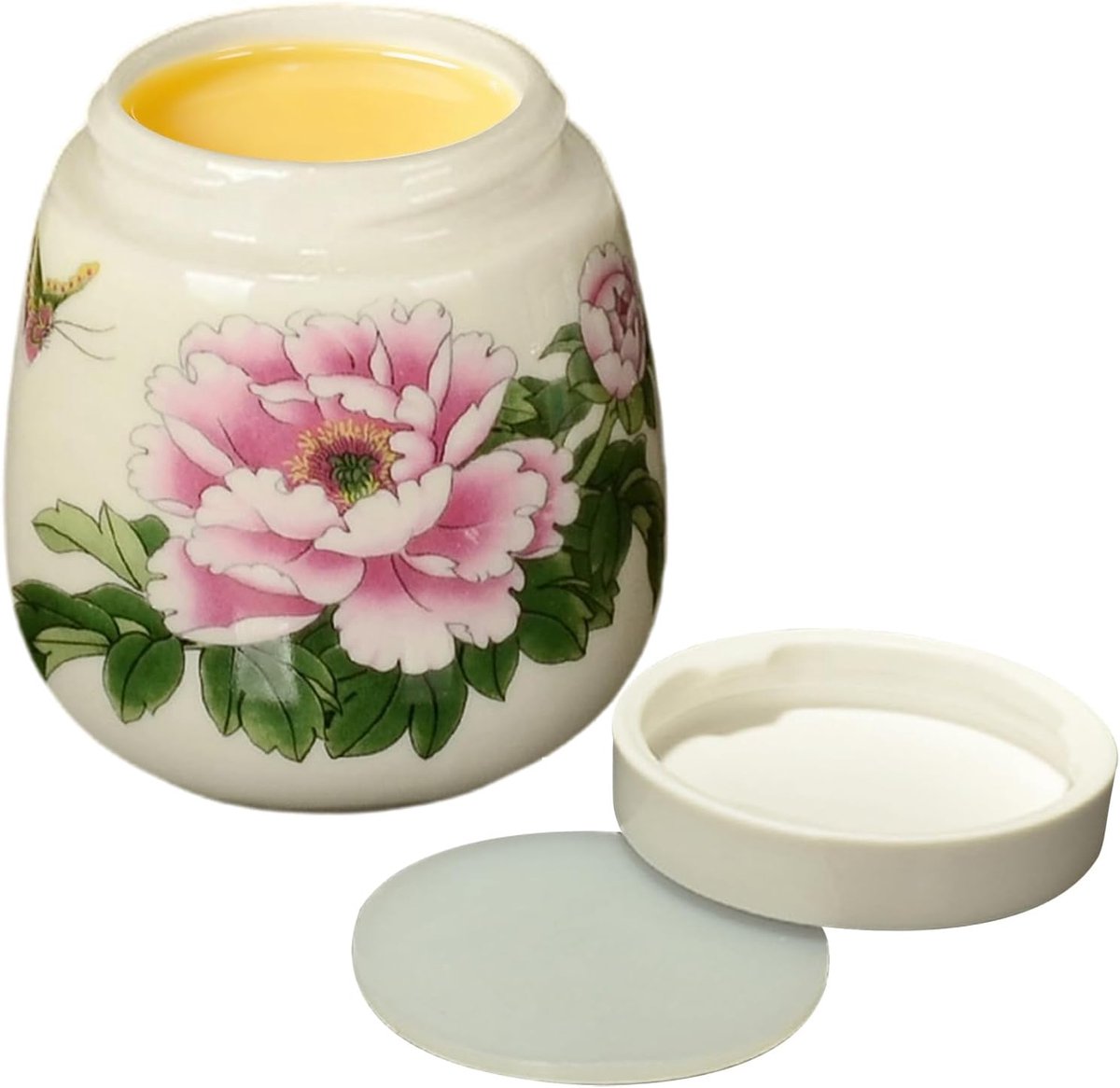 Eierdopjes met deksel - Eierkoker keramiek - Ontbijt stomen - Gelijkmatige warmte - 220ml inhoud - Wit