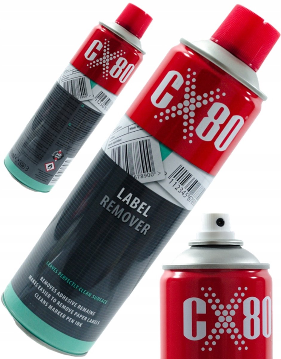 CX80 - Lijmverwijderaar - 500 ml - Verwijdert Stickerresten