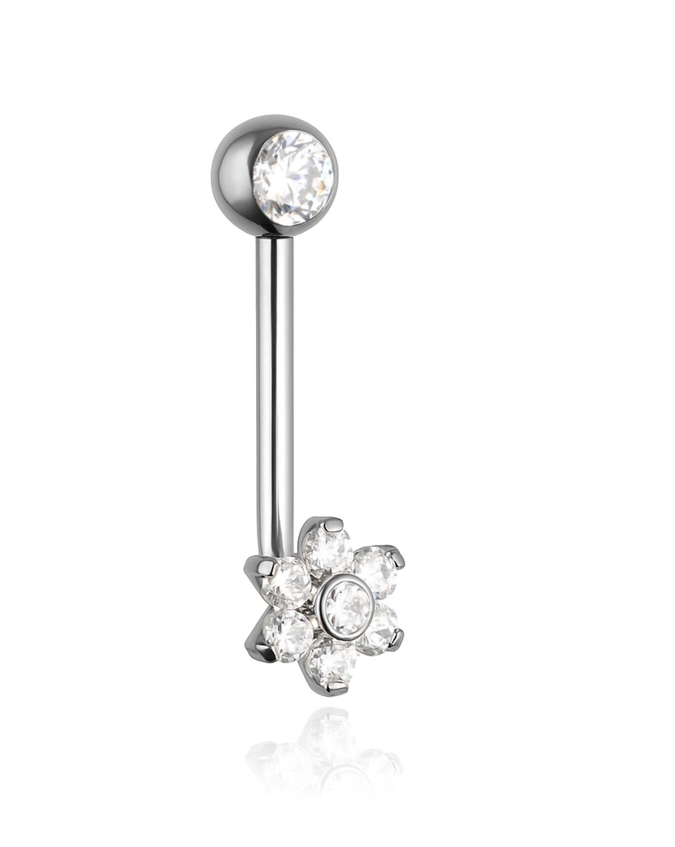 Crazy Needles - Intiem Piercing - Kwiatcirkonia - 1,6/20 - Titaniummet