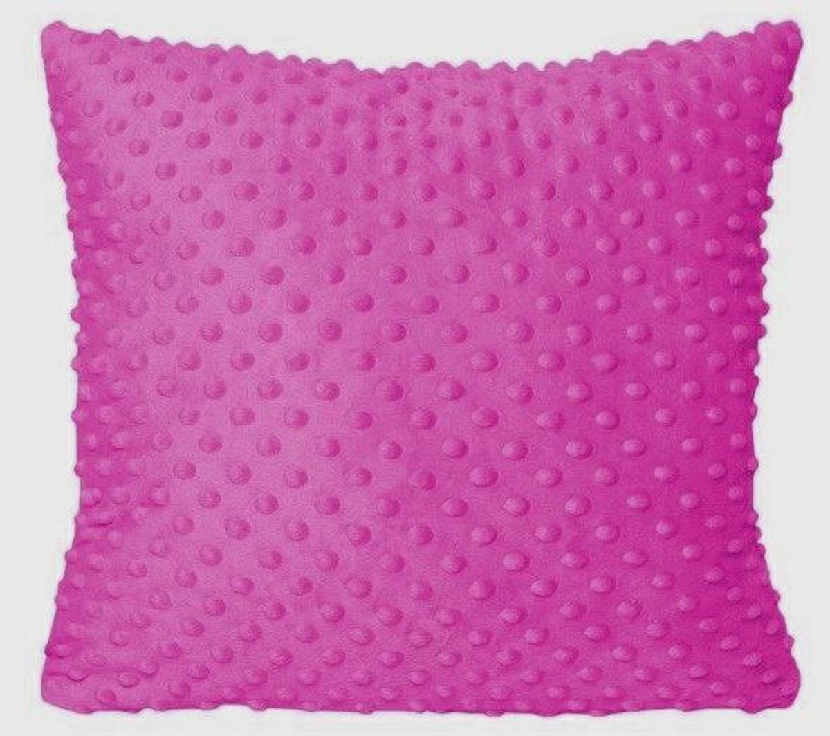 Extrapościel Minky Collectie - Decoratieve Kussensloop - 40x40 cm - Fijn Materiaal - Fiolet Kleur