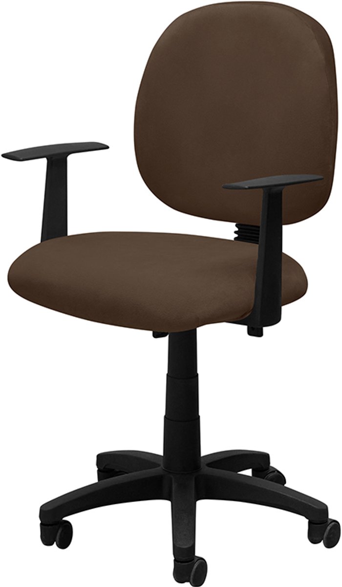 Meble odNowa Serie - Bureaustoel Hoes - Bruin Velours - ISO Stoel