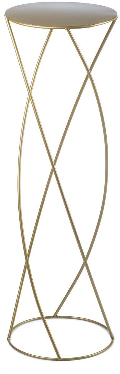 HowHomely - Loft Stijl Plantenstandaard - 70 cm - Goud - Staal