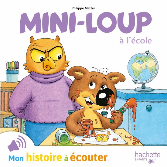 Mini-Loup à l'école - cover