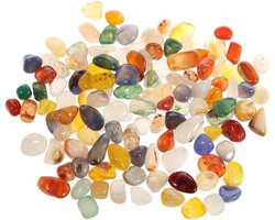 Decoratie Grind - Natuursteen Kiezel - Aquarium Landschap - Gepolijst Agaatmateriaal - 9-14 mm - Diverse Kleuren