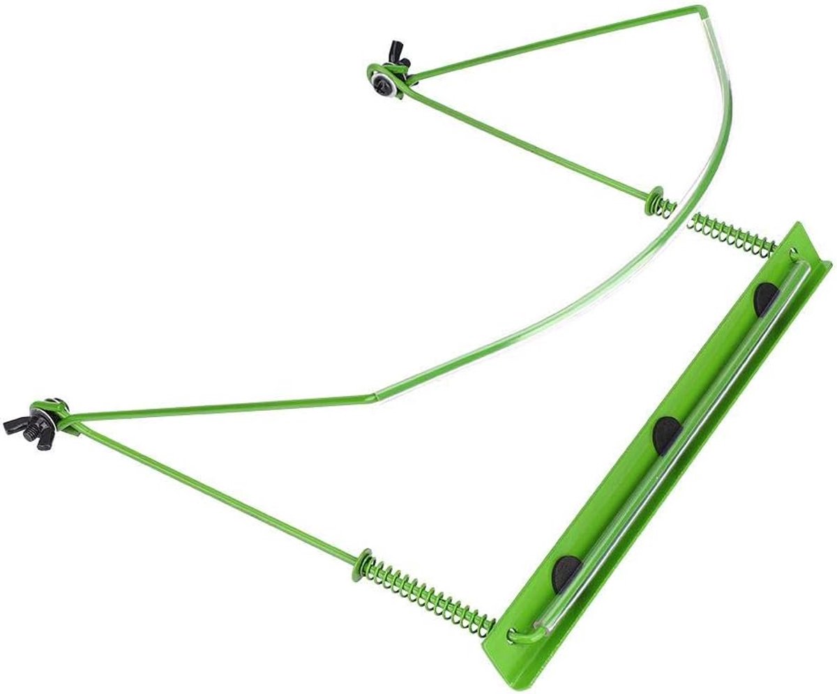 Harmonica Nekhouder - Mondharmonica Stand - Muziek Maken - Verstelbare Clip - 23 x 22 cm - Groen
