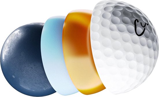 Golfballen - Urethaan Ballen - Golf Driving - 4-delige Constructie - 12 Stuks - Wit — afbeelding 2