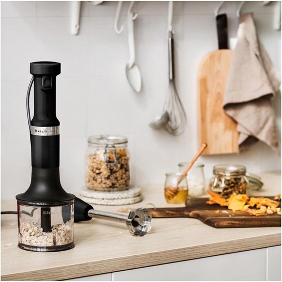 KitchenAid 5KHBV83EBM blender Staafmixer 180 W van Merkloos — afbeelding 5