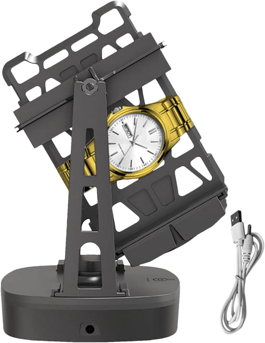 Horlogeopwinder - Tijdstukhouder - Automatisch opwinden - Zelfdraaiend mechanisch - 60 x 12 x 7.4 cm