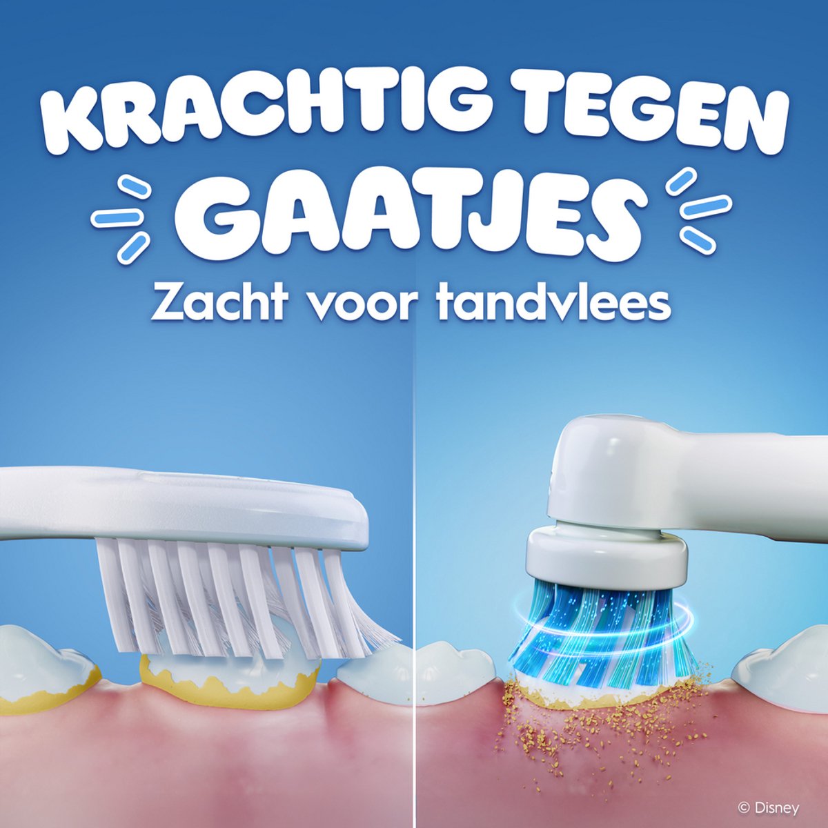 Oral-B Pro Kids Opzetborstels - Met Disney Frozen - 4 Stuks thumbnail 5
