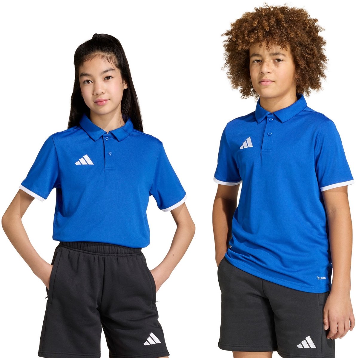 adidas T-shirt Kinderen Entrada 26 Poloshirt Blauw - Maat 152cm