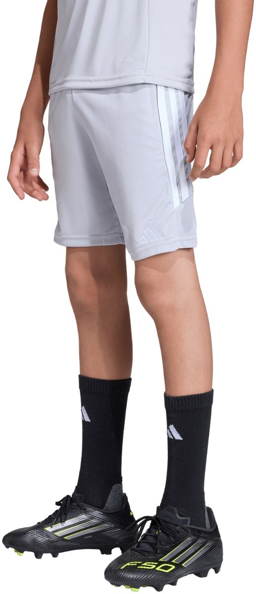 adidas Short Kinderen Tiro 26 League Training Grijs - Maat 152cm