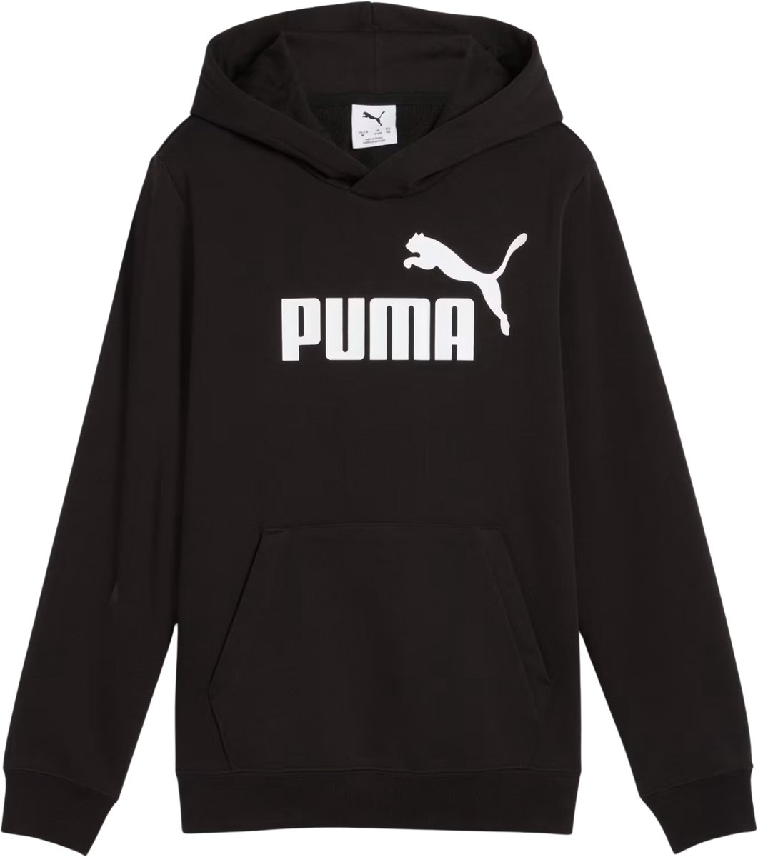 Puma Sweater Kinderen ESS No.1 Logo Hoodie 152cm Zwart