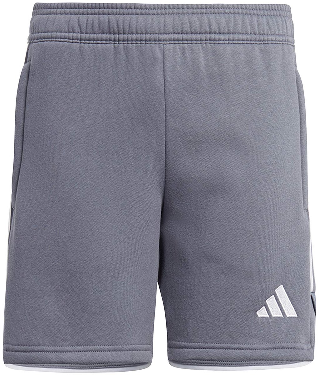 adidas Short Kinderen Tiro 23 League Sweat Grijs - Maat 128cm