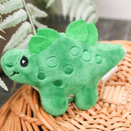 Schouder Pluche - Knuffel Pop - Decoratief Speelgoed - Magnetische Bevestiging - 11x5x6cm - Dinosaurus — afbeelding 2