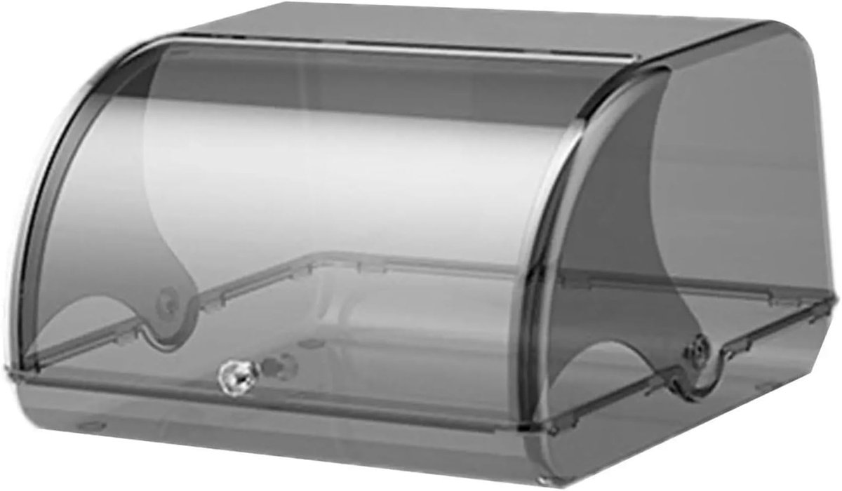 Brood Organizer - Brood Opslag - Aanrecht Keuken - Ruim Design - 30x13x27 cm - Grijs