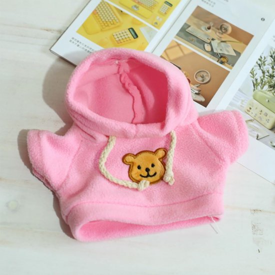 Pluche Knuffelpop - Zacht Speelgoed - Spelen Knuffelen - Verkleed Accessoires - 23 cm - Type C — afbeelding 2