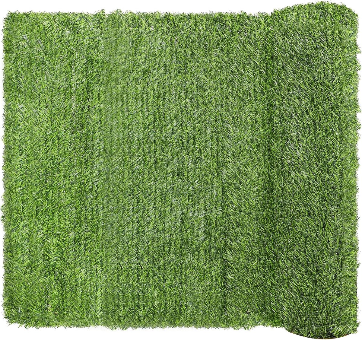 Kunstheg voor inkijkbescherming en privacy, 100 x 300 cm, ideaal voor balkon, tuin en terras