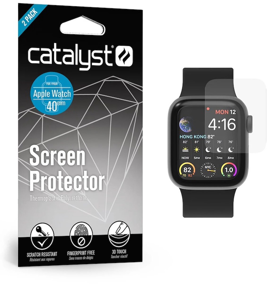 Catalyst Screenprotector Apple Watch 44mm (Series SE/4/5/6)