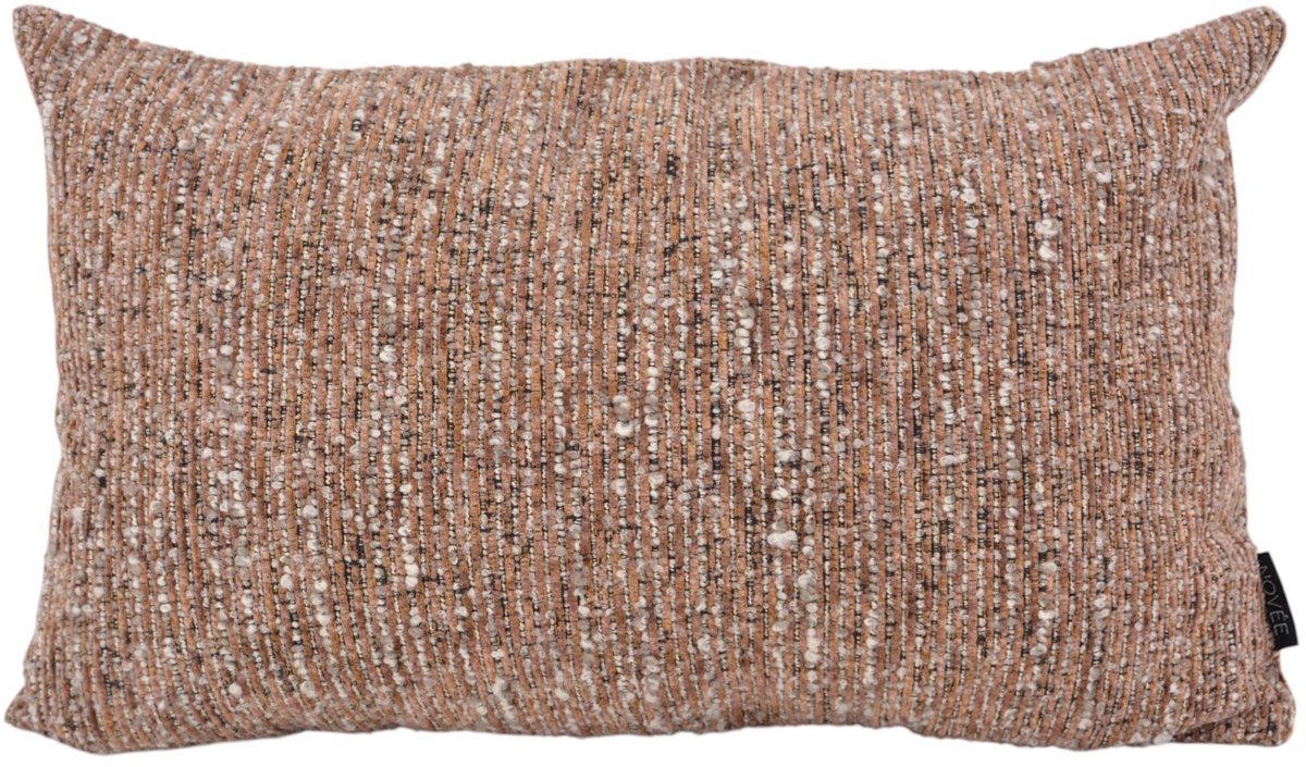 NOVÉE Sierkussen Chenille Bruin/Terra | 30 x 50 cm | Polyester bruin 30x50