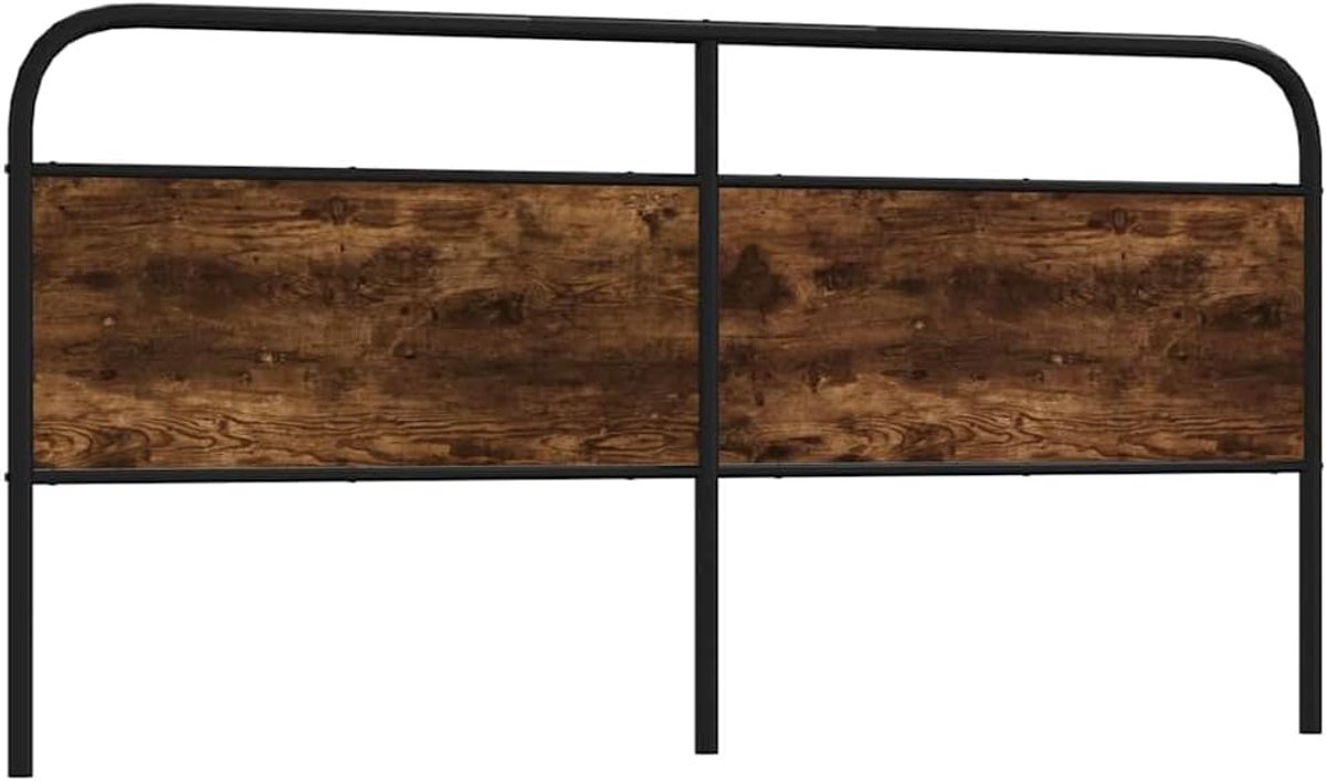 Hoofdbord Bed - Achterwand Hoofdeinde - Slaapkamer Decoratie - Bewerkt Hout Stijl - 200 cm