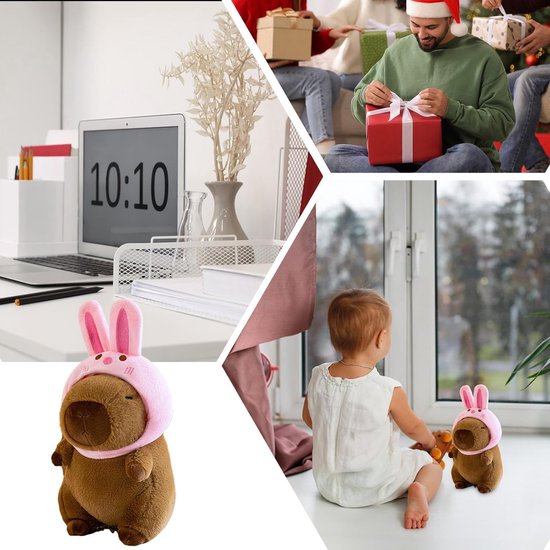 Knuffel met kleding - Kostuum aankleden - Kinderen vermaken - Verwisselbare outfits - 9 inch van Merkloos — afbeelding 3