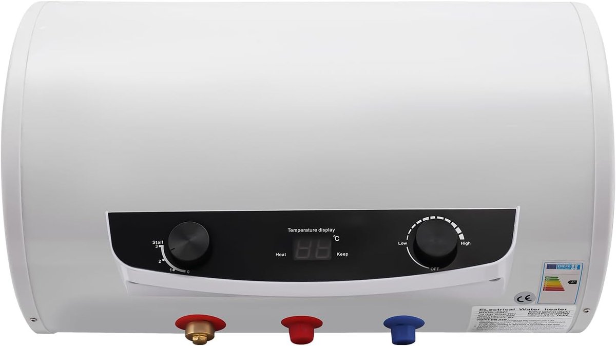 Elektrische Boiler - Warmwaterketel - Direct Warm Water - Compact Wandmodel - 50 Liter - Wit