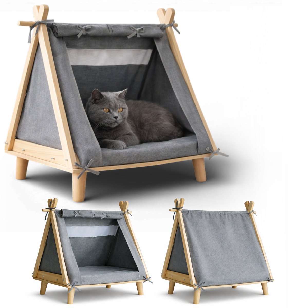 Tipi en tafeltenten voor je kind en je kat