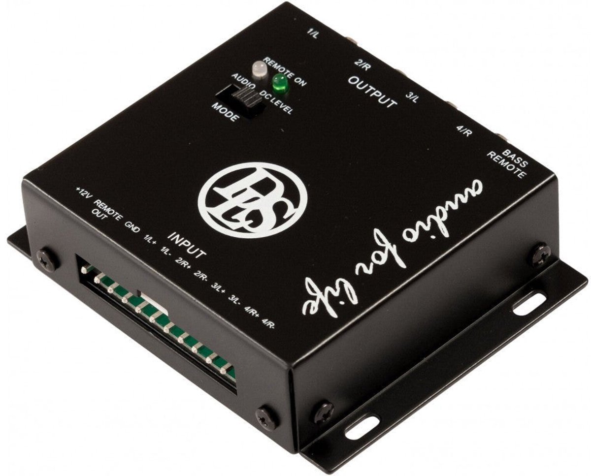 DLS High Level Converter v.2 HLC4.2 4-Kanaals Converter - voor Headunit naar Low-Level Signaal Auto Audio
