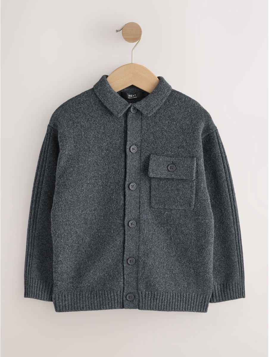 Next - Jongens - Gebreid vest - Grijs