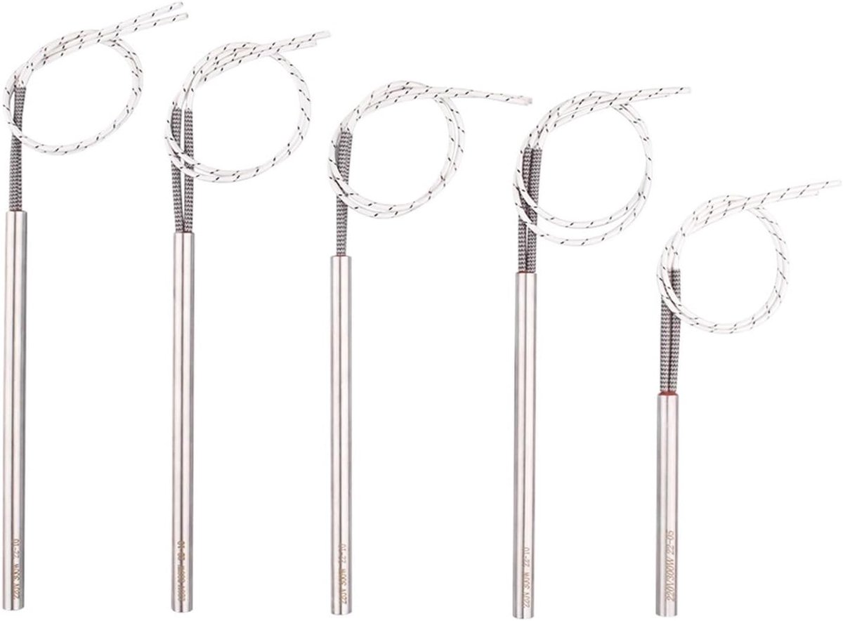 Elektrische Pelletkachel Starter - Houtkachel Gloeibougie - Snel Ontsteken - Duurzaam SUS304 Materiaal - 10x160mm
