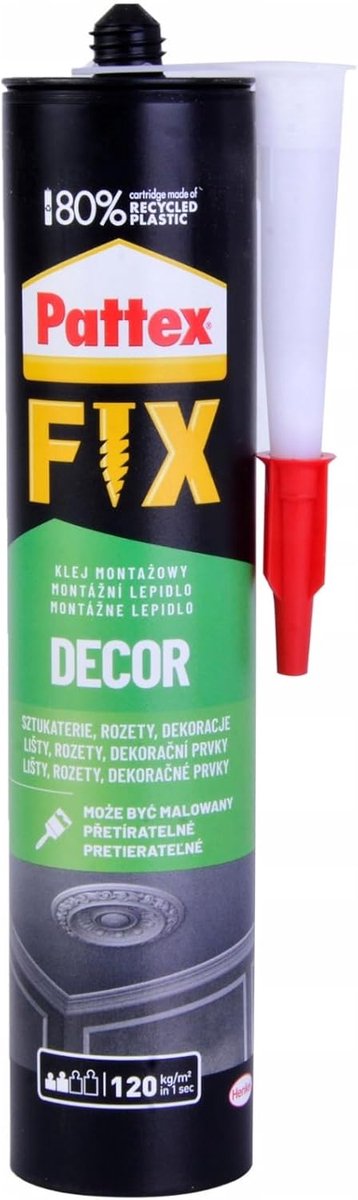 Montagelijm - Universele Kleefstof - Decoratie Bevestigen - Flexibel Waterdicht - 380 gram