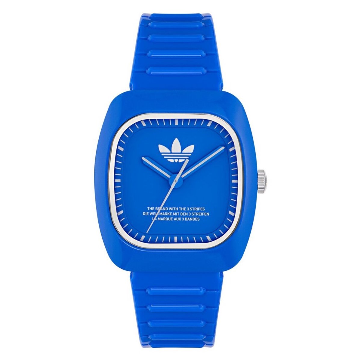 Adidas Originals Retro Wave Two AOSY24530 Horloge - Kunststof - Blauw - Ø 37 mm