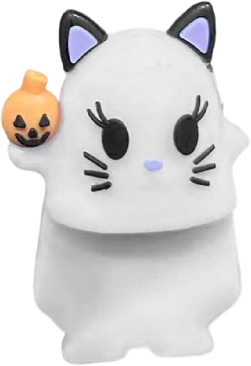 Spookfiguur - Plakfiguur Decoratie - Telefoon Decoreren - Zelfklevend Ontwerp - 5x5x5 cm - null