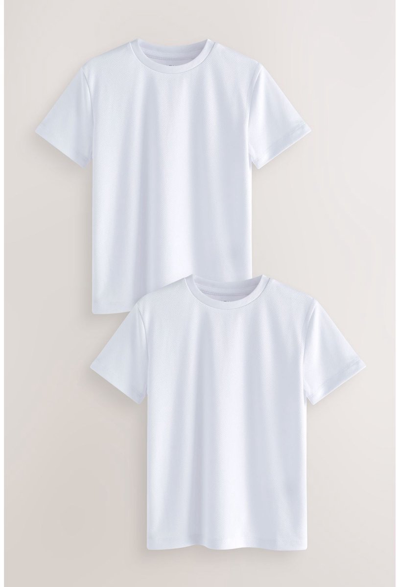 Next - Jongens - Sportshirt - Wit