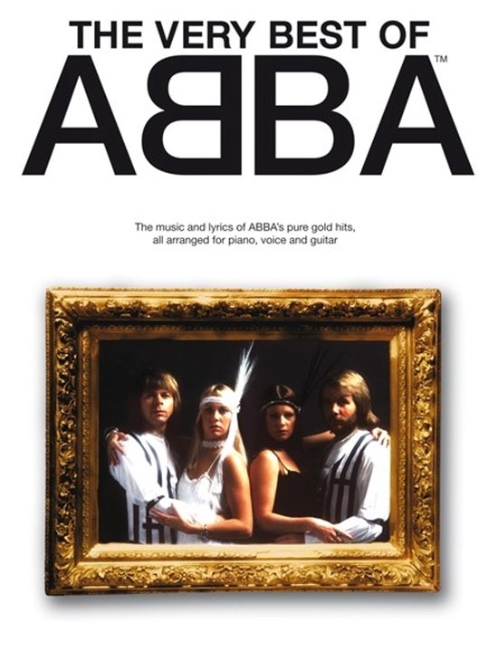 MusicSales The Very Best Of Abba pour piano, chant et guitare