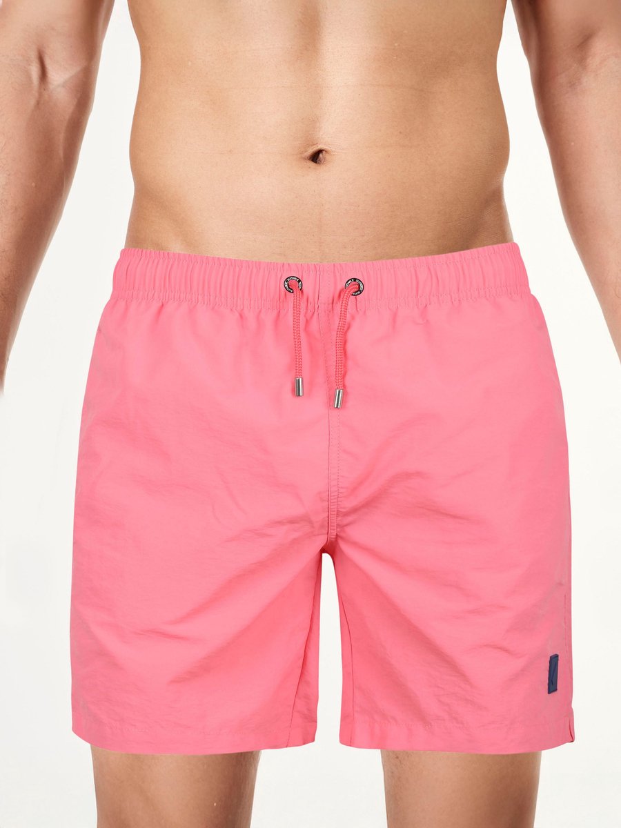 Suitable Zwembroek Plain Roze - Heren zwemshort - Sneldrogend — afbeelding 2
