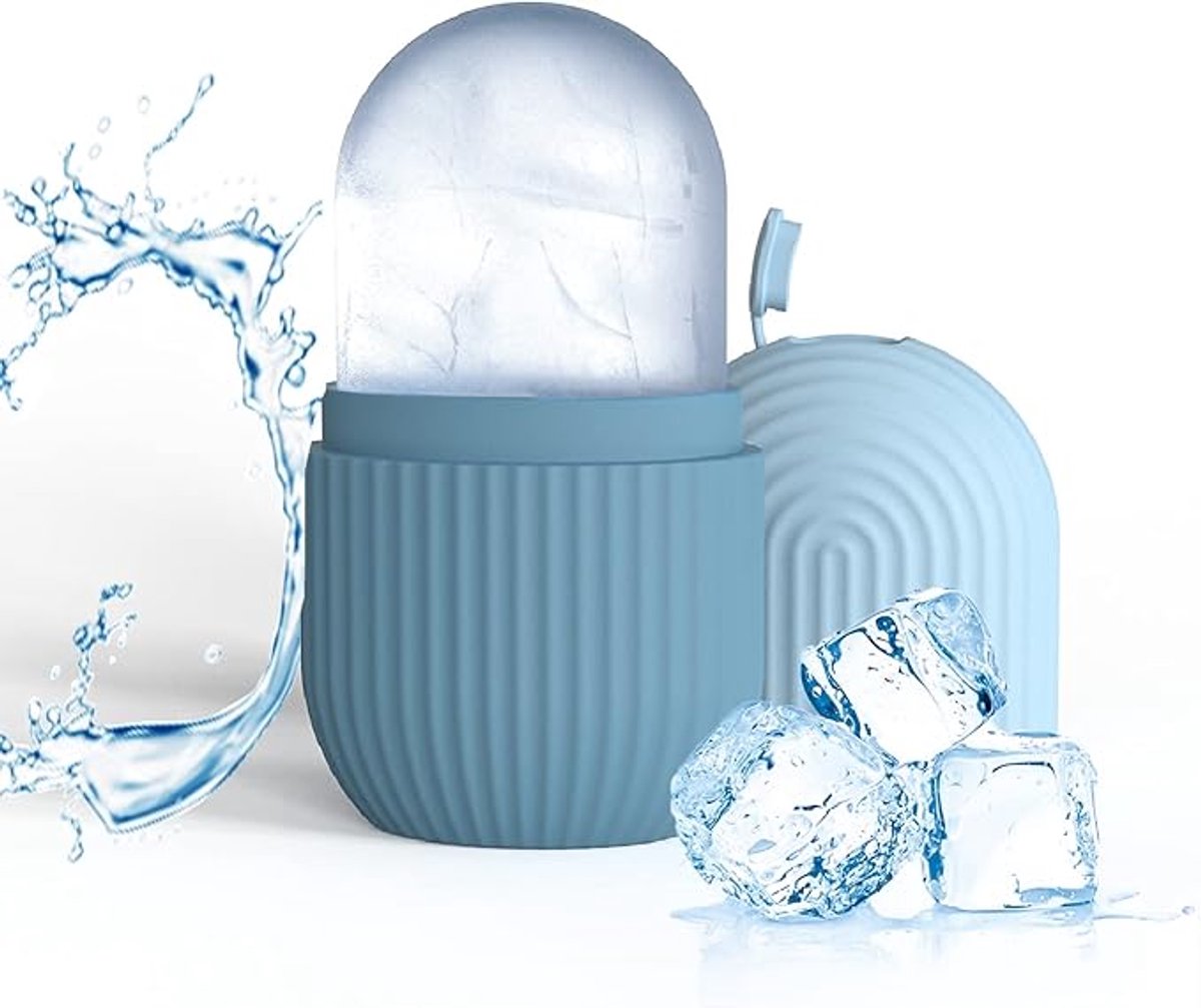 Ice Face Roller – Gezichts- en Oogmassage Roller - blauw